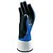 Nitrile Showa 377, Rivestimento In Schiuma Di, Nitrili, Usi Generici, Blu Con Palmo Nero, 8 / L - Foto miniatura 2