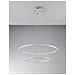 Lampada A Sospensione In Cristallo Circolare A Led A 2 Livelli Integrata, 4000k - Foto miniatura 1