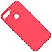 Custodia Tpu Silicone Cover Soft-case Per Huawei Y6 Prime (2018) Red - Foto miniatura 1