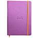 NOTEBOOK RIMBORDATO RIGIDO FROMATO A5 192 PAGINE CARTA AVORIO 90 GR ARIGHE- CON ELASTICO - Foto miniatura 1