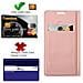 Custodia Compatibile Con Samsung Galaxy A41 In Classy Oro Rosa - Coperchio Protettiva Con Chiusura Magnetica, Funzione Stand E Tasca Per Le Carte - Foto miniatura 2