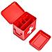 Kit Di Pronto Soccorso In Metallo, Cassetta Medica, 22x16x16 Cm, - Foto miniatura 3