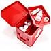Kit Di Pronto Soccorso In Metallo, Cassetta Medica, 22x16x16 Cm, - Foto miniatura 4