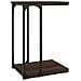 Tavolino Rovere Marrone 40x30x60 Cm In Legno Multistrato - Foto miniatura 2