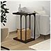 Tavolino Rovere Marrone 40x30x60 Cm In Legno Multistrato - Foto miniatura 1