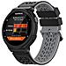 Cinturino Per Orologio Garmin Forerunner 220/230/235/630/620/735xt, Approach S20/s5/s6 Black - Foto miniatura 3