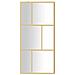 Parete Per Doccia Walk-in Vetro Trasparente Esg 90x195 Cm Oro - Foto miniatura 3