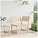 Divano Angolare Da Giardino 73x73x78 Cm Legno Massello Di Pino - Foto miniatura 3