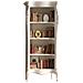 Libreria Classica In Legno Laccato Bianco L. 82 P. 50 H. 203 - Foto miniatura 1