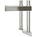 Tavolo Lavoro Cucina con Ripiano 110x55x150 cm Acciaio Inox - Foto miniatura 6