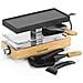 Griglia Per Raclette Per 2 Persone, 440 W, A Legna - Rac.wood-2 - Foto miniatura 1
