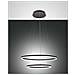 Lampadario A Sospensione Giotto A Led 52w Nero 3508-45-101 - Foto miniatura 2