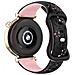 Cinturino Per Orologio Bicolore In Silicone Pink 22 Mm - Foto miniatura 1