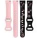 Cinturino Per Orologio Bicolore In Silicone Pink 22 Mm - Foto miniatura 2