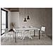 Consolle allungabile 90x40/300 cm Krack Evolution bianco frassino telaio bianco - Foto miniatura 3