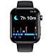 Smartwatch: Misura La Frequenza Cardiaca, La Pressione Sanguigna, L'ossigeno Nel Sangue E I Passi Black Silicone Strap - Foto miniatura 1