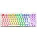 MK80W tastiera USB QWERTY Italiano Bianco - Foto miniatura 1