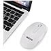 Mouse Wireless 2.4g Illuminato - Bianco, Portatile E Silenzioso - Foto miniatura 2