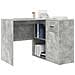 Scrivania Angolare Grigio Cemento 102x88x75 cm Legno ingegnerizzato - Foto miniatura 3