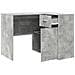 Scrivania Angolare Grigio Cemento 102x88x75 cm Legno ingegnerizzato - Foto miniatura 6