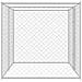 Gabbia per cani Argento 400 x 200 x 256 cm Acciaio zincato - Foto miniatura 4