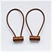 Fermagli Magnetici Per Tende, Supporti Senza Trapano, Corde Decorative (set Da 2) Lightbrown - Foto miniatura 1
