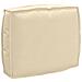 Set di Cuscini per Pallet 2 pcs Beige 50 x 50 x 12 cm - Foto miniatura 3
