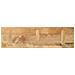 Piano per Tavolo 120x40x2,5cm Rettangolare Legno Massello Mango - Foto miniatura 5