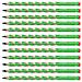EASYgraph - Matita Ergonomica triangolare - per Destrimani - Verde - Confezione da 12 - Gradazione 2B - Foto miniatura 1