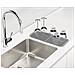 Scolapiatti Pieghevole Duo Scolapiatti Da Cucina Drenaggio Efficiente Per Stoviglie E Utensili Base Antiscivolo Design Pieghevole Colore Grigio - Foto miniatura 5