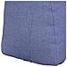 Cuscino per Schiena Blu jeans 45 x 24 x 50 cm Tessuto - Foto miniatura 9