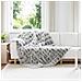 Coperta in Pelliccia di Coniglio Finta 4 pcs Grigio - Foto miniatura 2