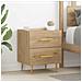 Armadio da Notte 2 pcs Rovere artigianale 40 x 35 x 47,5 cm - Foto miniatura 2