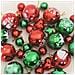 Set di Palle di Natale 40 pcs Rosso e Verde Plastica - Foto miniatura 6