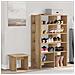 Mobile per scarpe 2 pcs Rovere artigianale Legno multistrato - Foto miniatura 2