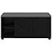 Panca per ingresso con cuscino Rovere Nero 100 x 38 x 46 cm - Foto miniatura 6