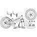 Bicicletta per Bambini 12 Pollici per bambini di 2-4 anni - Foto miniatura 8