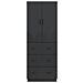 Set di armadi 2 pcs Nero 66 x 34,5 x 87 cm Legno ingegnerizzato - Foto miniatura 4