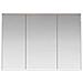 Mobiletto per specchio da bagno Rovere fumé - Foto miniatura 6
