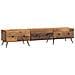 Mobile TV Legno antico 147 x 34,5 x 30 cm Legno ingegnerizzato - Foto miniatura 1