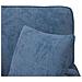 Chaise Longe con Gonna con cuscino Blu 157 x 91 x 91 cm ARES - Foto miniatura 9