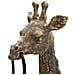 Lampada Da Tavolo Giraffa Piccola In Resina Oro Antico - Foto miniatura 4