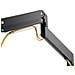 DUS23-C032 Supporti a parete per TV 68,6 cm (27") Scrivania Nero - Foto miniatura 2