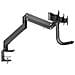 DUS23-C032 Supporti a parete per TV 68,6 cm (27") Scrivania Nero - Foto miniatura 5