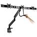 DUS23-C032 Supporti a parete per TV 68,6 cm (27") Scrivania Nero - Foto miniatura 7