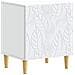 Comodino Bianco 43 x 34,5 x 50 cm Legno ingegnerizzato - Foto miniatura 1