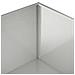 Vaso da giardino Argento 60 x 60 x 40 cm Acciaio Inox - Foto miniatura 5