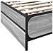 Struttura letto con testata con ruota Sonoma grigio 80 x 200 cm - Foto miniatura 8
