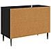 Mobile TV RHENEN 69 x 33 x 50,5 cm Rovere Nero - Foto miniatura 5