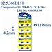 IBT-KLR43 - Batterie a bottone Alcalina LR43 LR1142 386 AG12 (set 10 pz)  - Foto miniatura 2